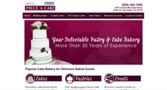 Desktop Screenshot of itsapieceacake.com